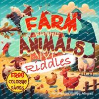 Farm Animals Riddles and Coloring Pages for Kids