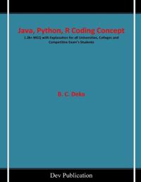 Java, Python, R Coding Concept (EditionFirst)