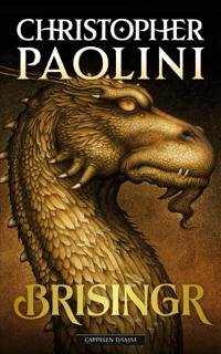 Bokomslag for "Brisingr, eller Eragon Skuggedreper og Safira Bjartskulars sju løfter"