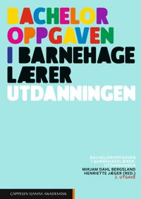 Bokomslag for Bacheloroppgaven i barnehagelærerutdanningen