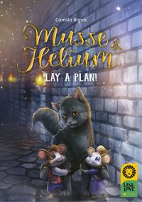 Bokomslag for Leseløve nivå 1 Engelsk - Musse and Helium lay a p