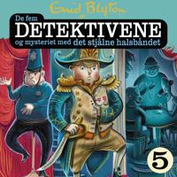Bokomslag for De fem detektivene og mysteriet med det stjålne halsbåndet