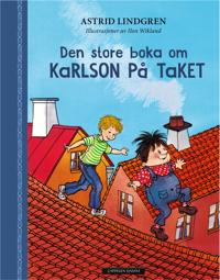 Bokomslag för Den store boka om Karlson på taket