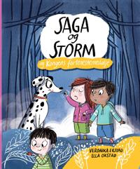Bokomslag för "Saga og Storm og kongens fortenestemedalje"