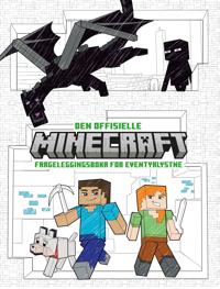 Bokomslag for Den offisielle Minecraft fargeleggingsboka for eventyrlystne