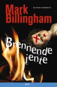 Bokomslag for "Brennende jente"