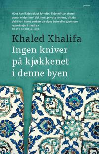 Kirjan kansi "Ingen kniver på kjøkkenet i denne byen"