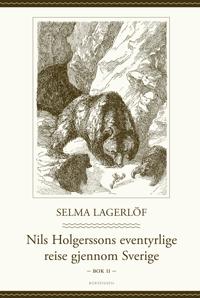 Bokomslag för "Nils Holgerssons eventyrlige reise gjennom Sverige"