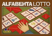 Alfabehtalotto. Spill med 20 brett og 120 kort. 6-20 deltakere