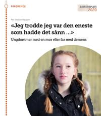 "Jeg trodde jeg var den eneste som hadde det sånn..."