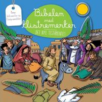 Bibelen med klistremerker; det nye testamentet