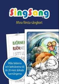 SingSang. Mina första sångkort. Målarbok