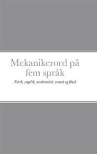 Mekanikerord på fem språk