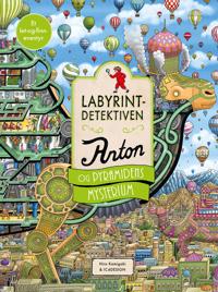Bokomslag for Labyrintdetektiven Anton og pyramidens mysterium
