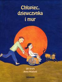Chlopiec, dziewczynka i mur