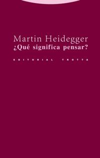 ¿Qué significa pensar?