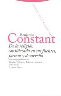 De la religión considerada en sus fuentes, formas y desarrollo