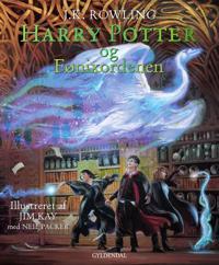 Bokomslag for Harry Potter 5 - Harry Potter og Fønixordenen - illustreret