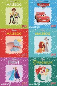 Krea Pixi®-serie 3: Disney-malebøger (kolli 48)