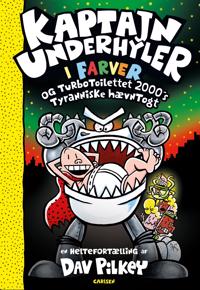Bokomslag for Kaptajn Underhyler i farver (11) - Turbo-Toilettet