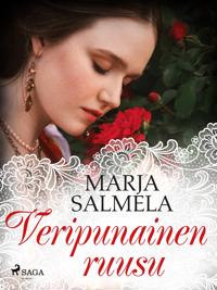 Veripunainen ruusu