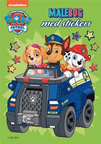 Kirjan kansi "Paw Patrol malebog (kolli 6)"