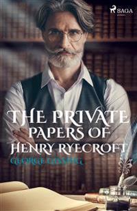 Kirjan kansi "THE PRIVATE PAPERS OF HENRY RYECROFT"