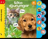 Söta djurungar. Ljudbok med 10 ljud