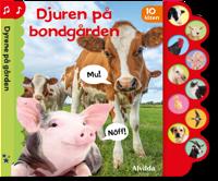 Djuren på bondgården. Ljudbok med 10 ljud