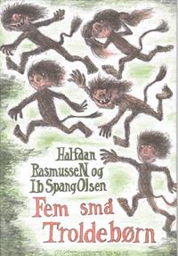 Fem små troldebørn