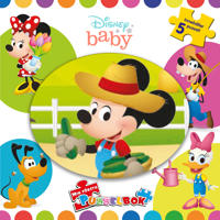Disney Baby - Min första pusselbok