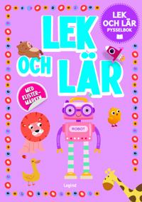 Lek och lär : pysselbok med klistermärken