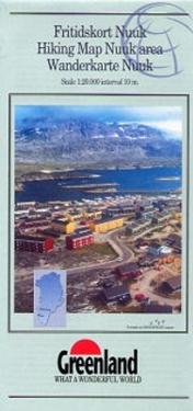 Nuuk hiking map (11A) 1:20,000