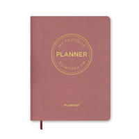 MY FAVORITE PLANNER Dateret 2024 Vintage Rosa
