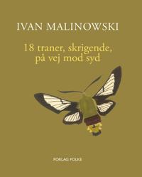 18 traner, skrigende, på vej mod syd