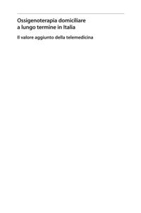 Ossigenoterapia domiciliare a lungo termine in Italia