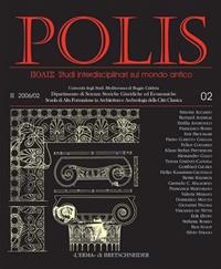 Polis 2 2006: Studi Interdisciplinari Sul Mondo Antico