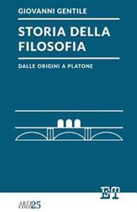Storia della filosofia dalle origini a Platone