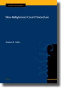 Neo-Babylonian Court Procedure