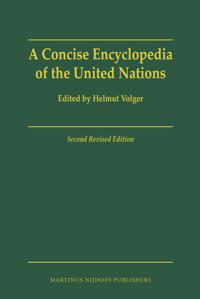A Concise Encyclopedia of the United Nations