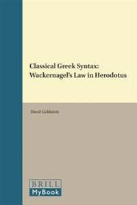 Classical Greek Syntax