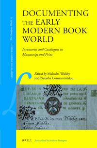 Documenting the Early Modern Book World