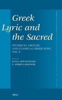 Greek Lyric and the Sacred