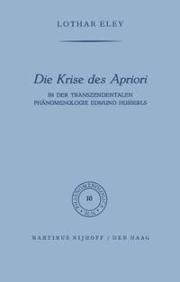 Die Krise des Apriori