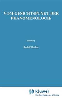 Vom Gesichtspunkt der Phänomenologie