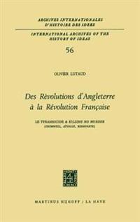 Des révolutions d'Angleterre à la Révolution française