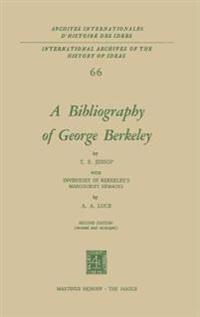 Bokomslag for "A Bibliography of George Berkeley"
