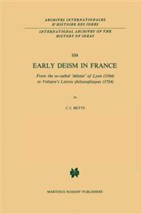 Early Deism in France