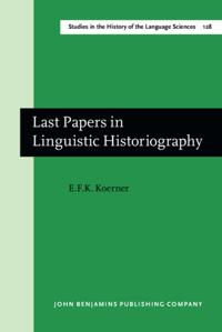 Studies in the History of the Language Sciences