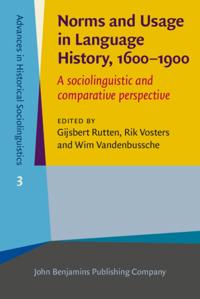 Advances in Historical Sociolinguistics